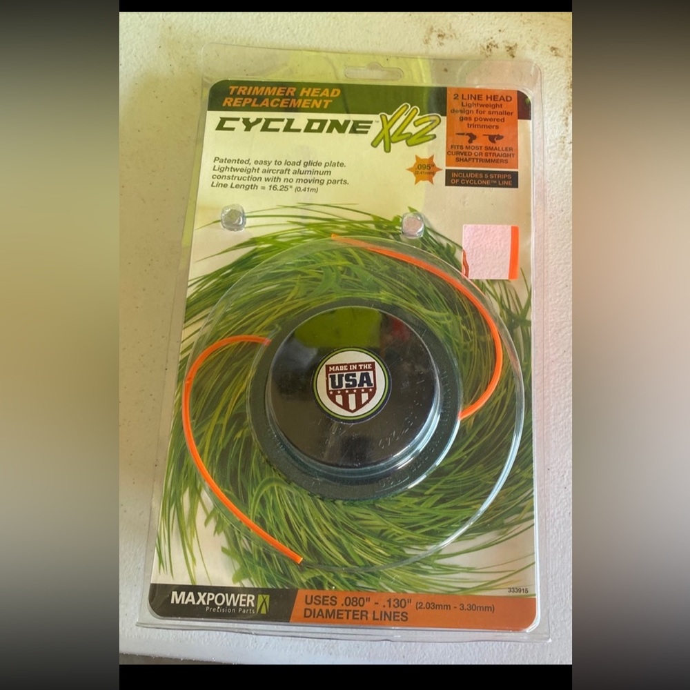 Cyclone trimmer line